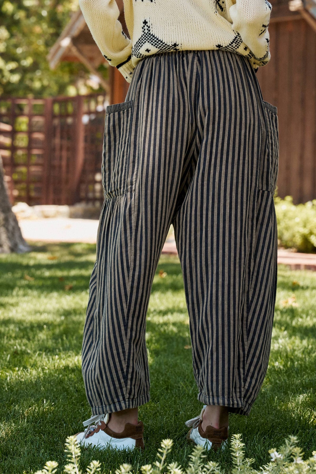 Striped Harem Pants