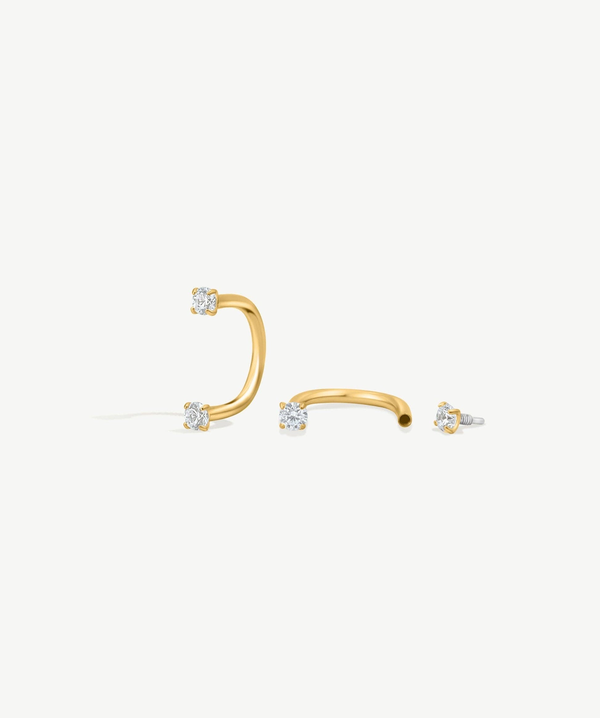 Arc Hoop Earrings