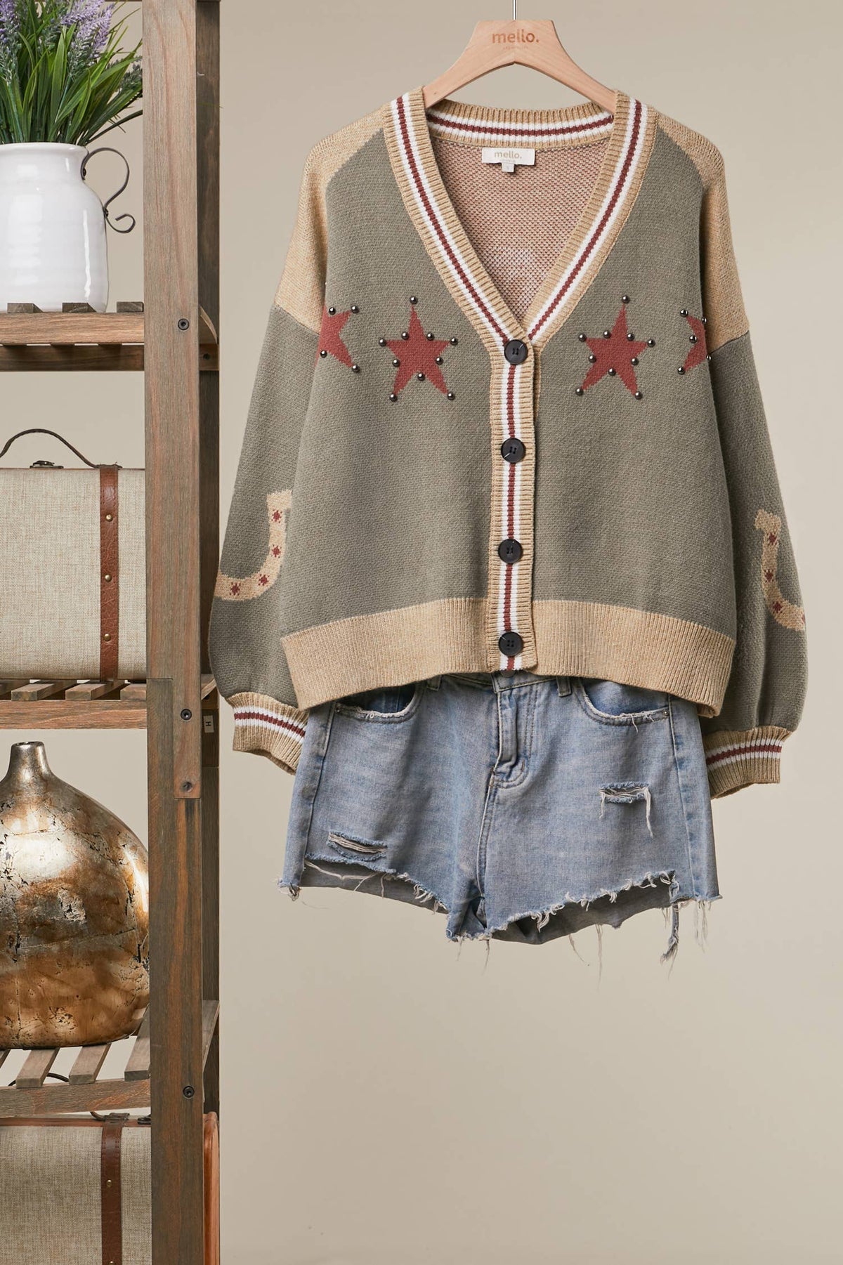 Wild Western Knit Cardigan