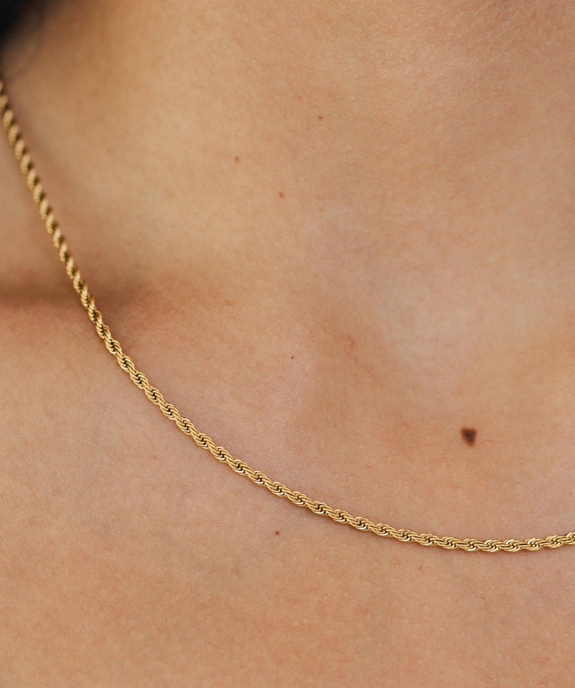 Goldie Mini Rope Necklace