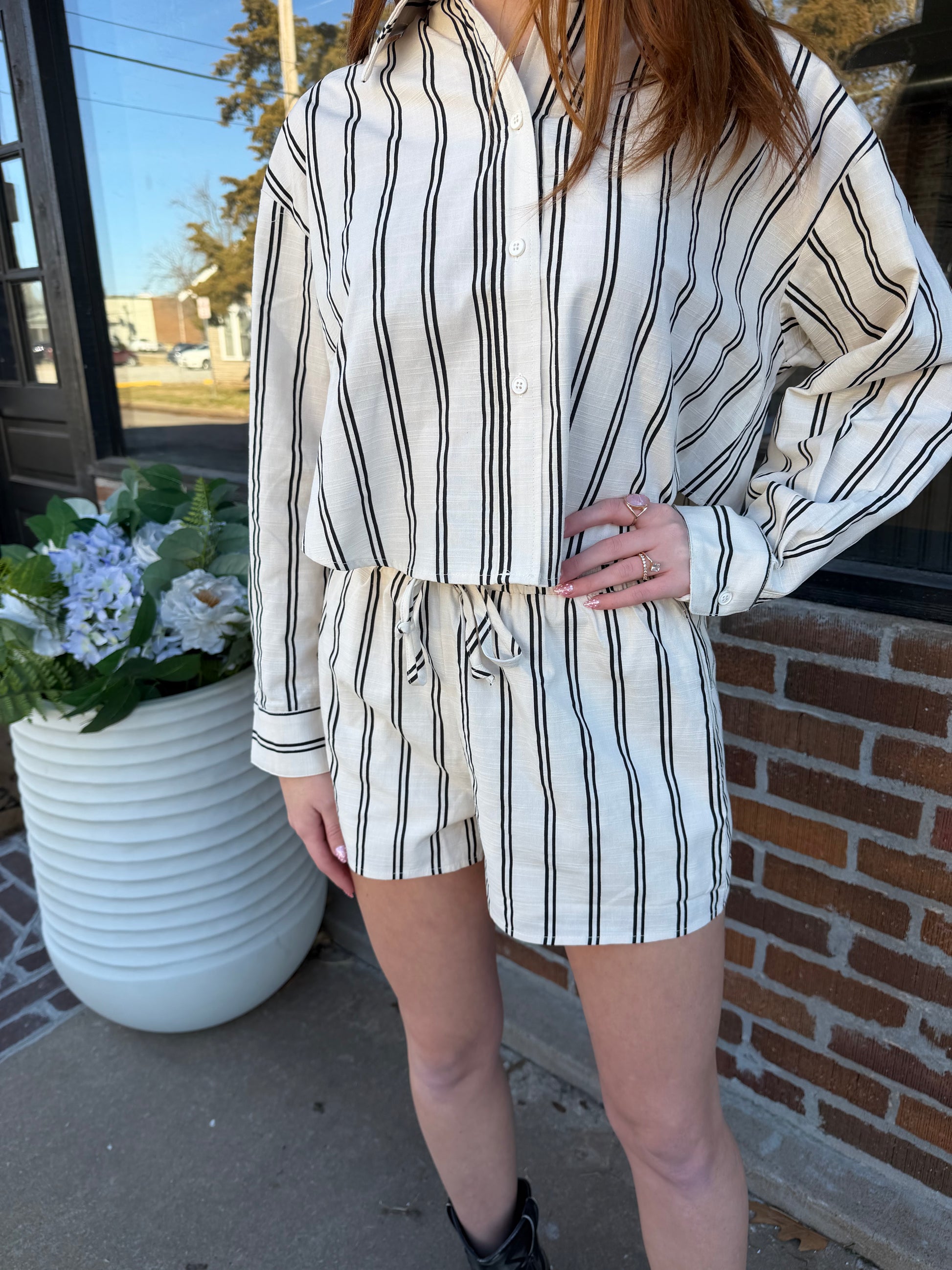 Stockyard Stripe Top