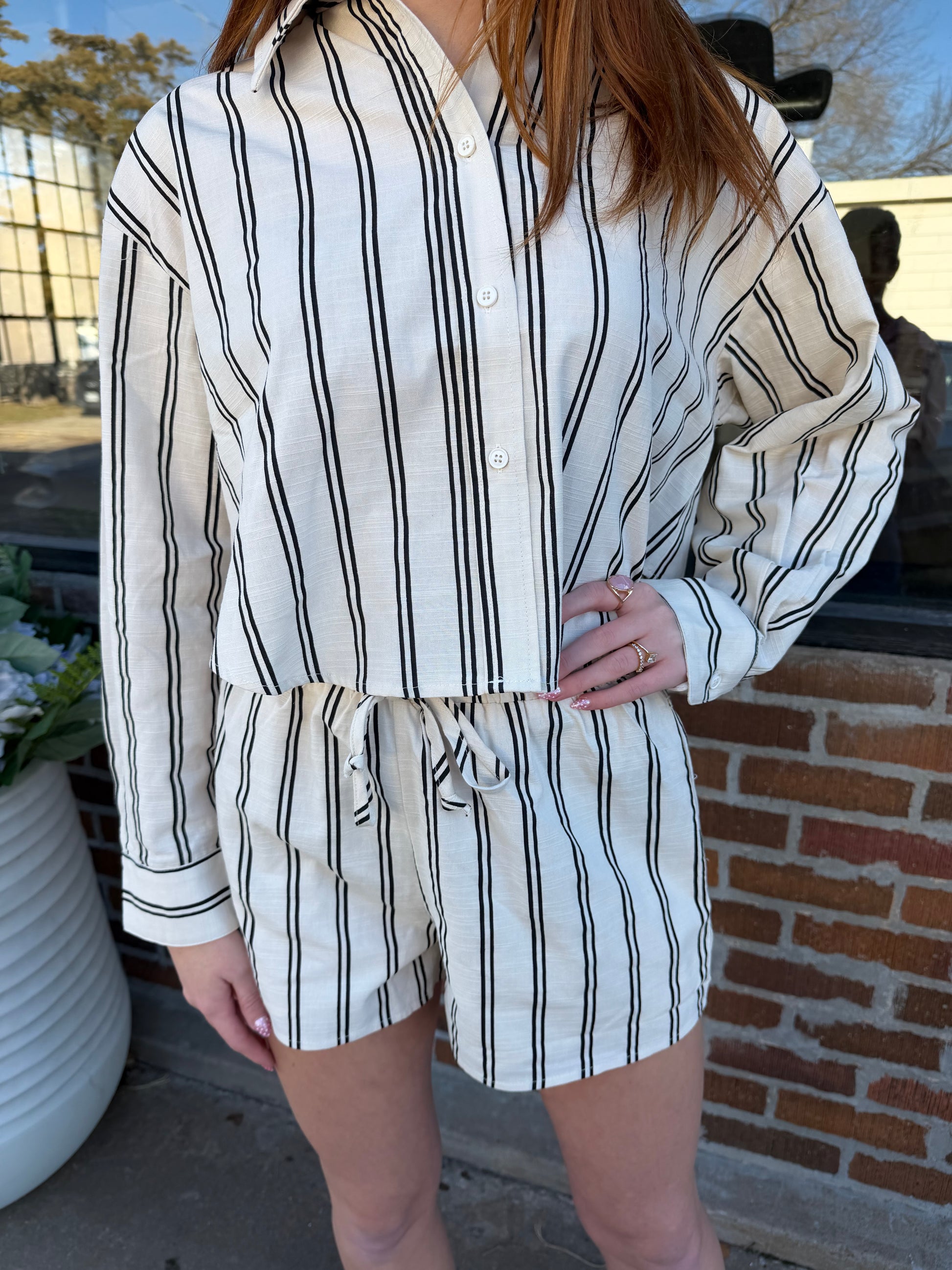 Stockyard Stripe Top