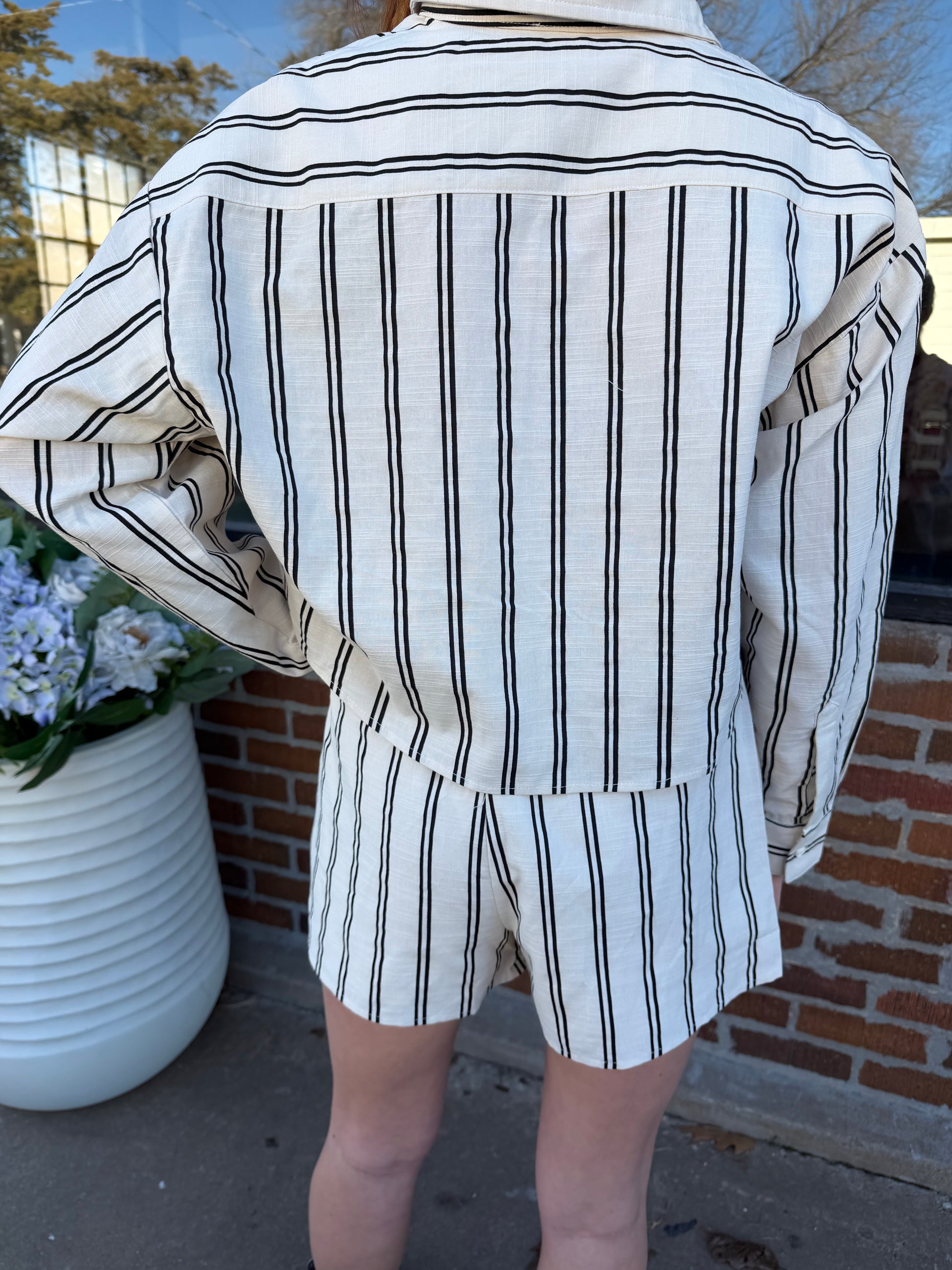 Stockyard Stripe Short