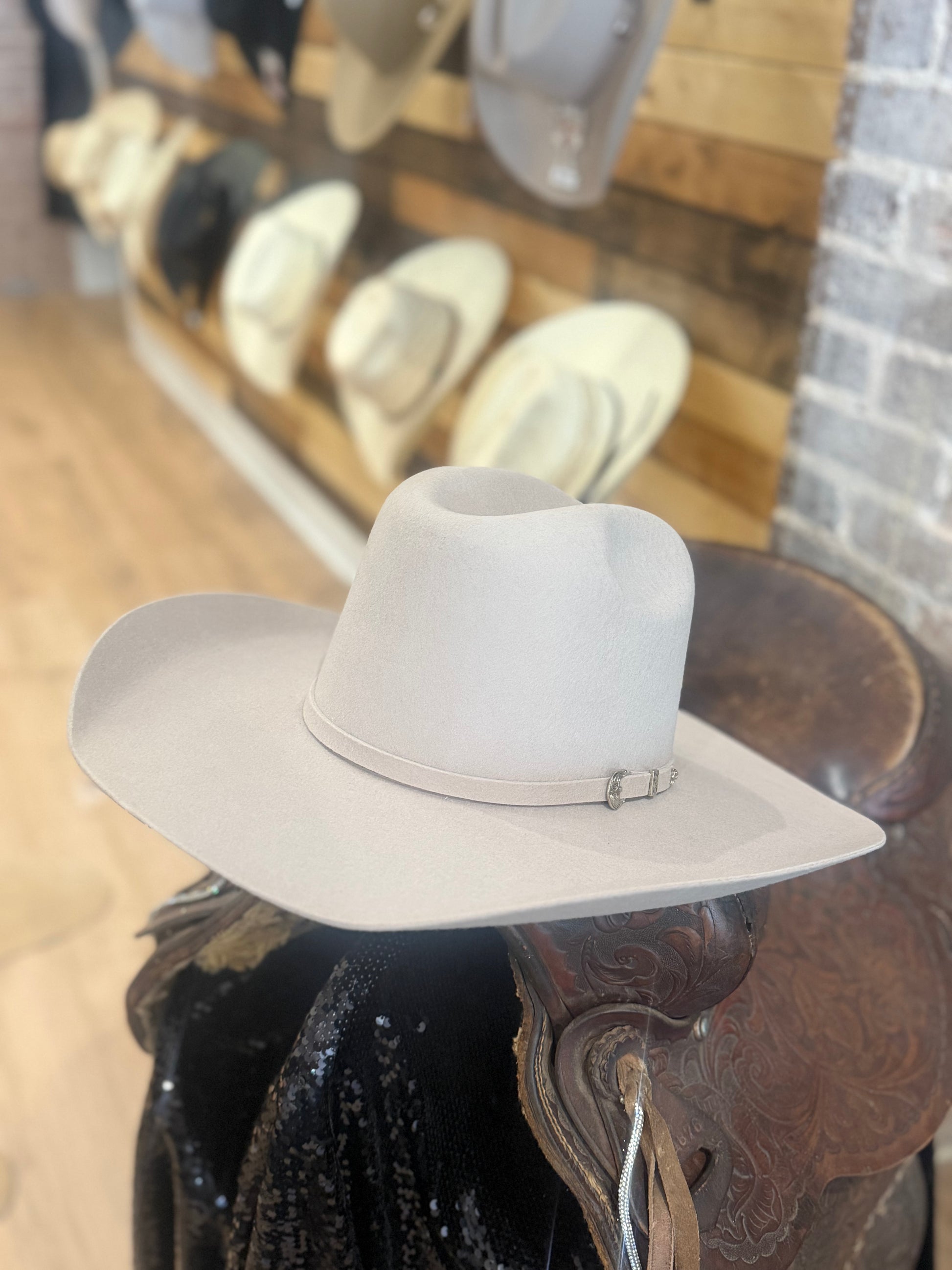 Twister 100% Wool Silverbelly Pre-Shaped Minnick Hat