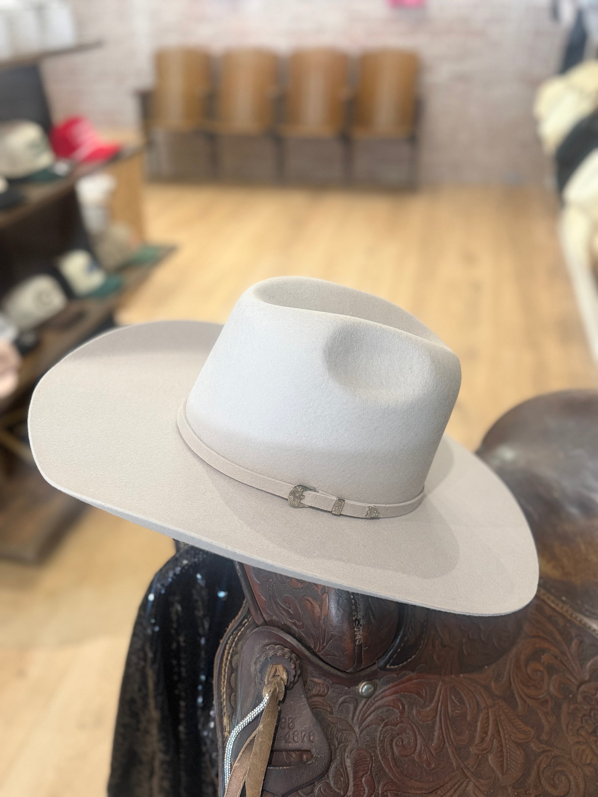 Twister 100% Wool Silverbelly Pre-Shaped Minnick Hat
