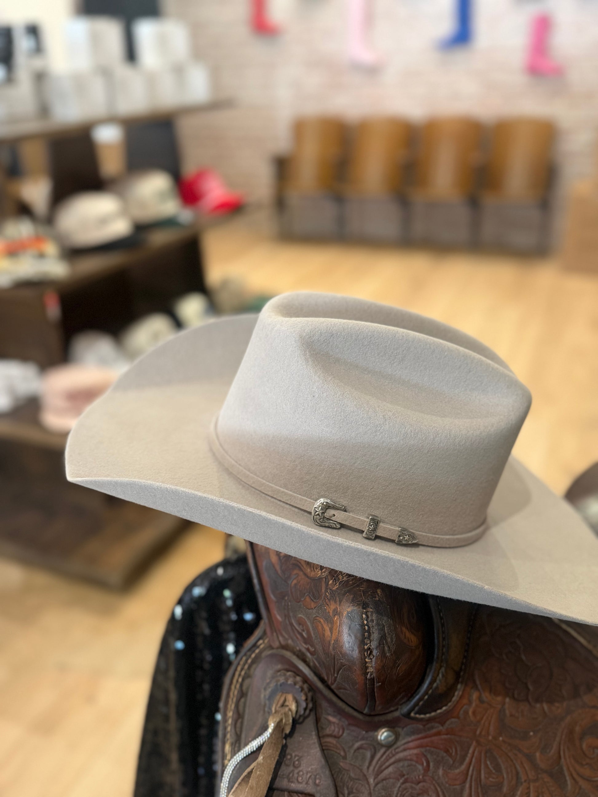 Twister 100% Wool Pecan Pre-Shaped Cattleman Hat