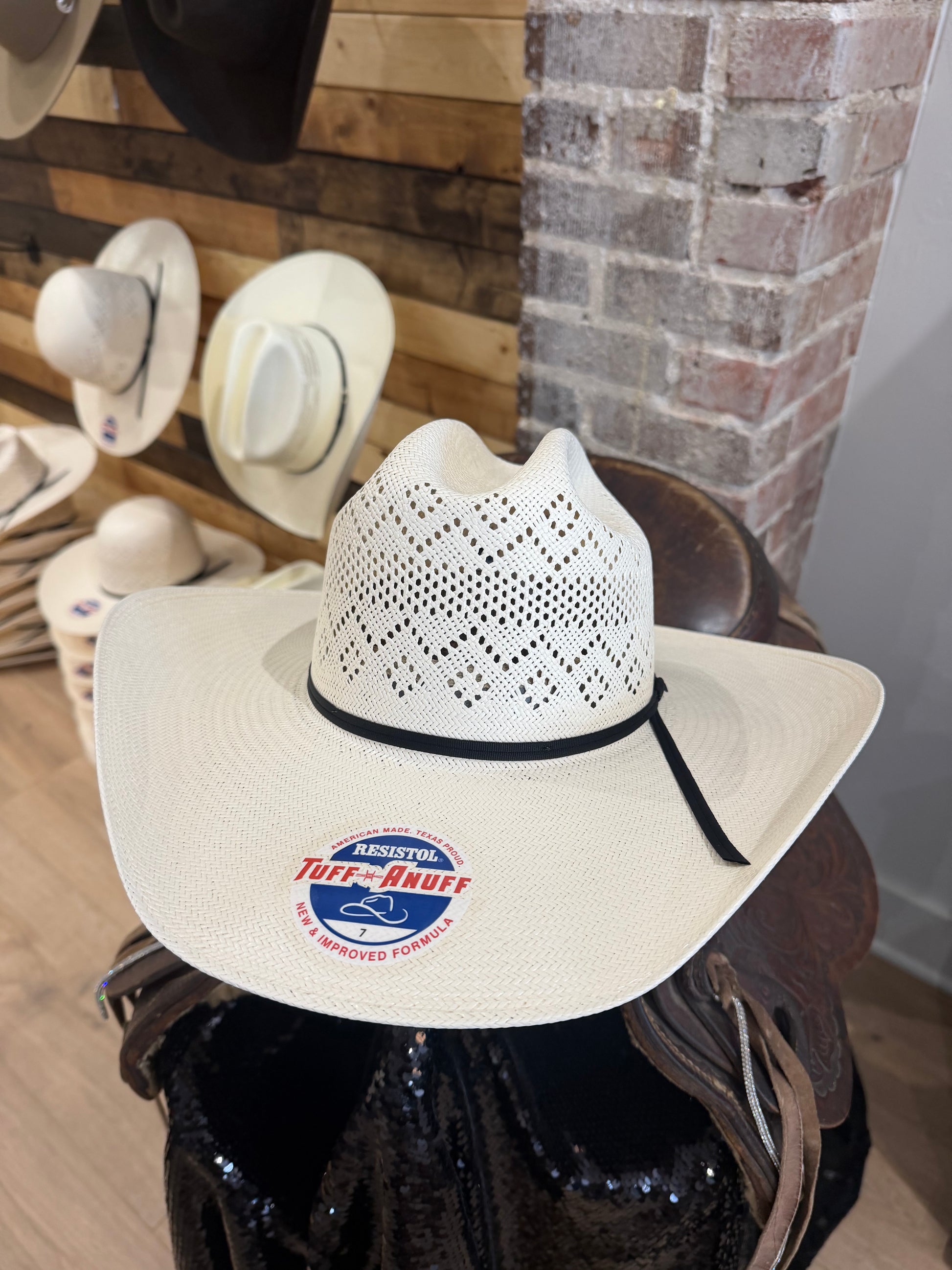 Riverton Resistol Natural Straw 4 1/4" Brim