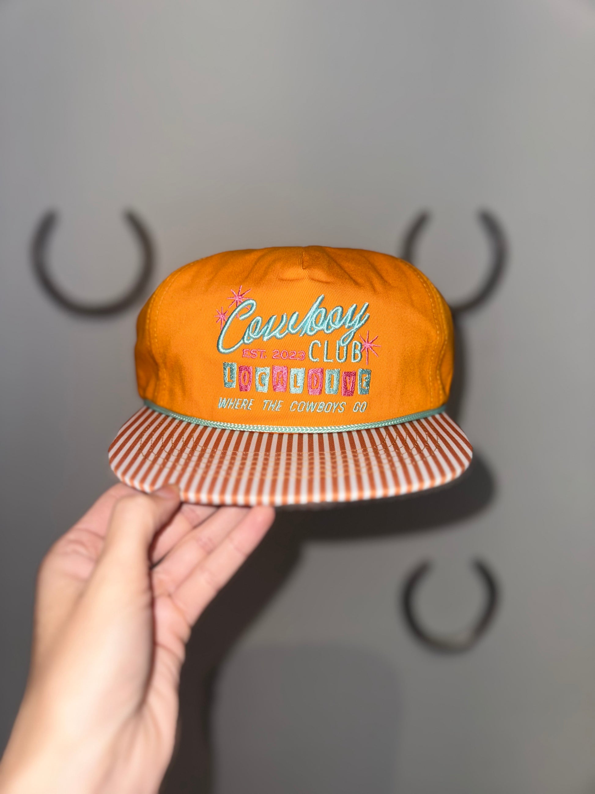 Cowboy Club Rope Cap