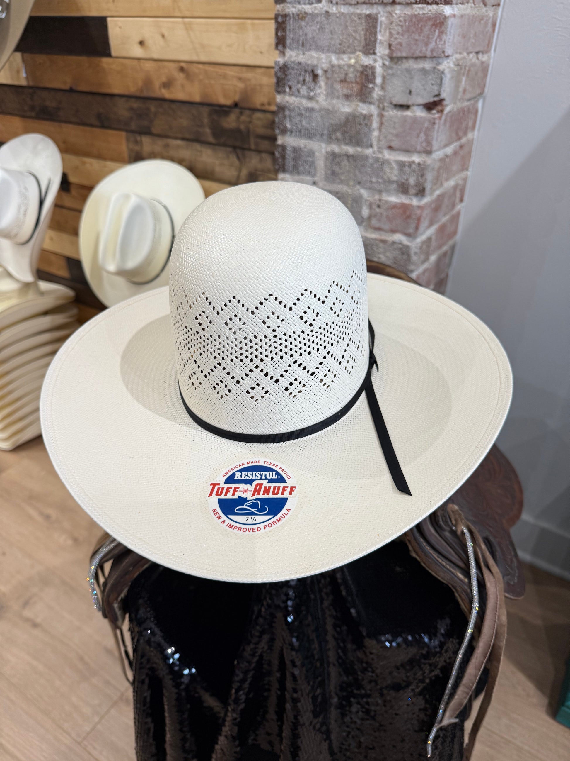 OC Riverton Resistol Natural Straw 4 1/4" Brim