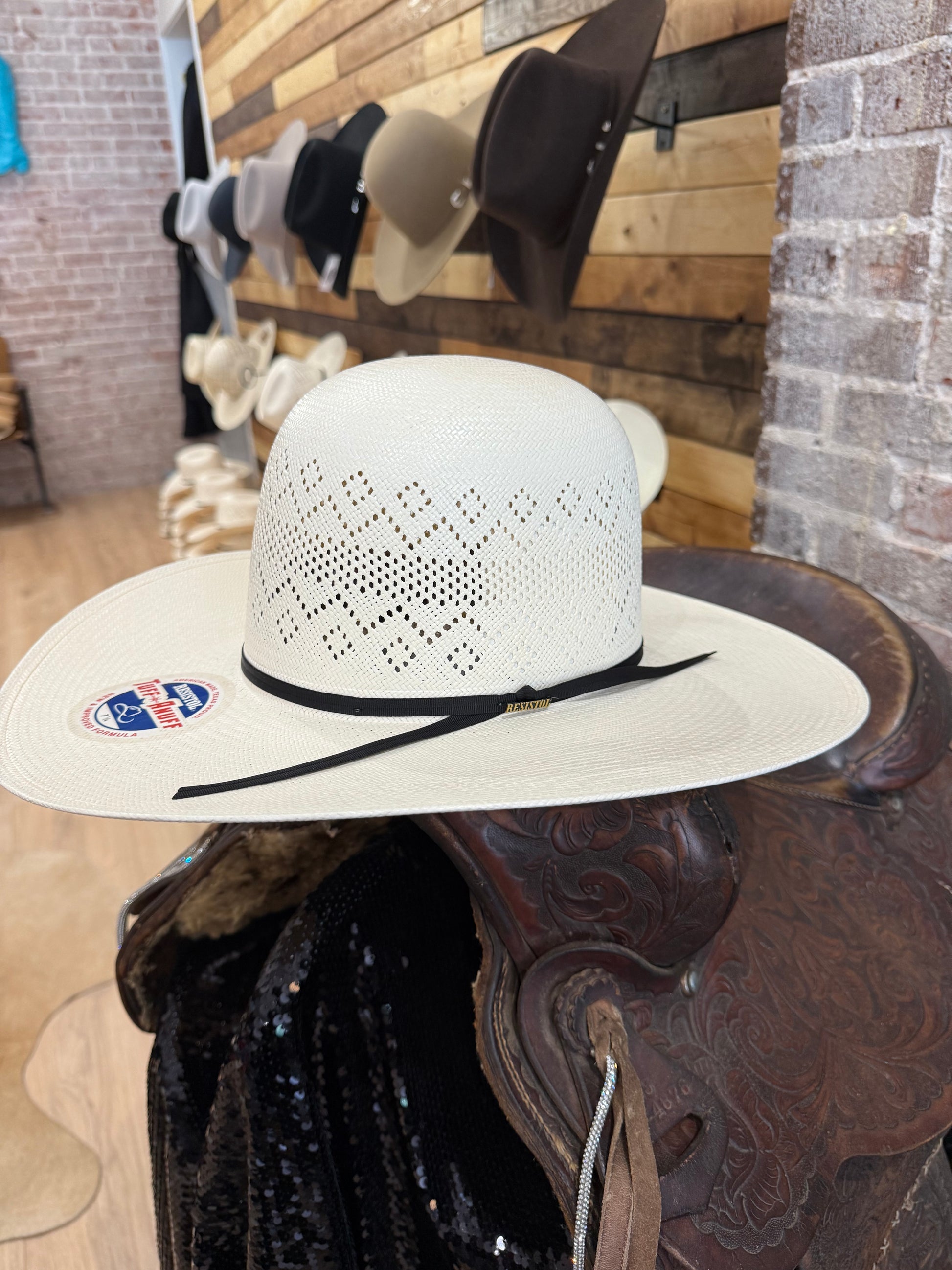 OC Riverton Resistol Natural Straw 4 1/4" Brim