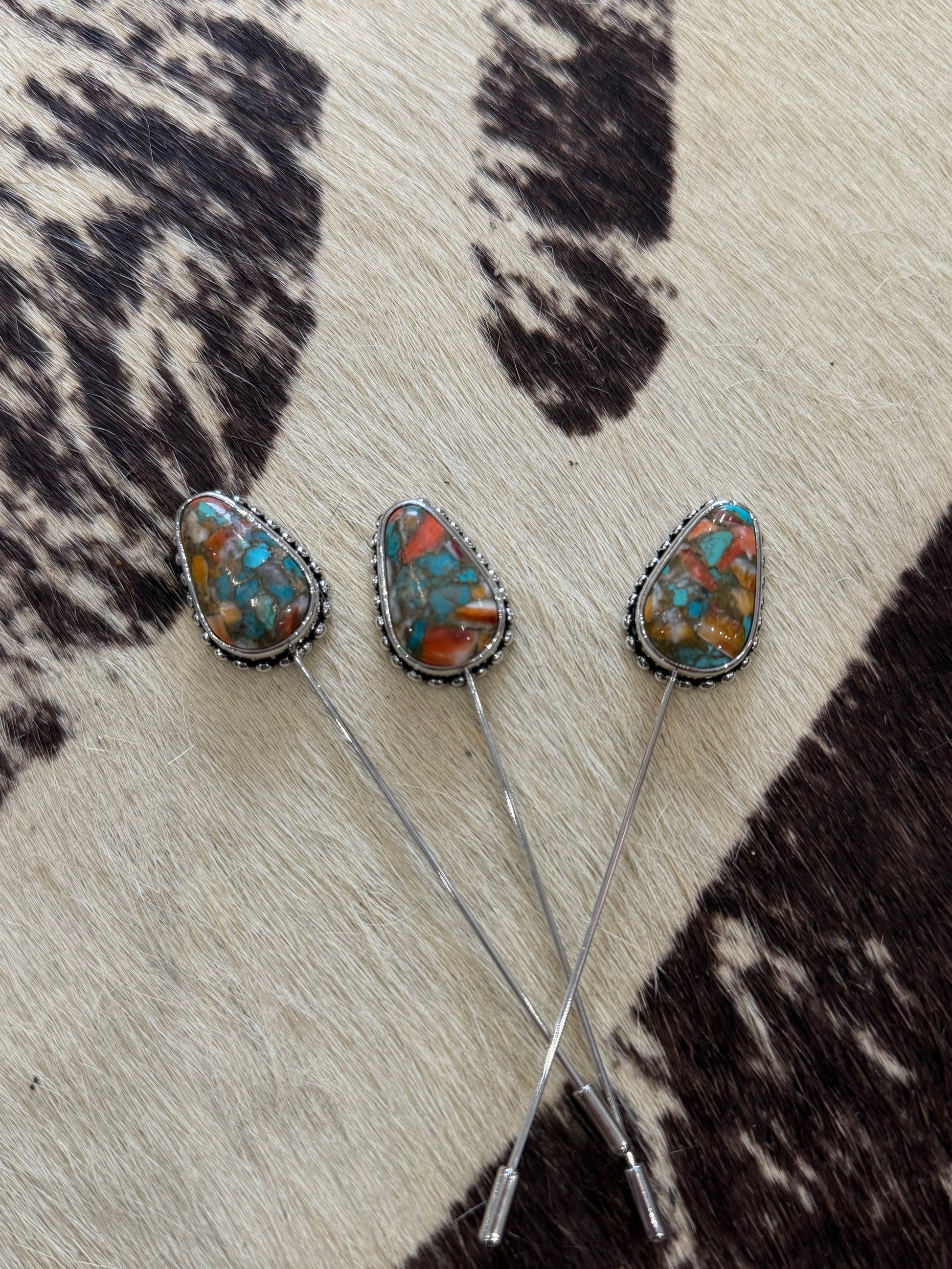 Southwest Mosaic Hat pin