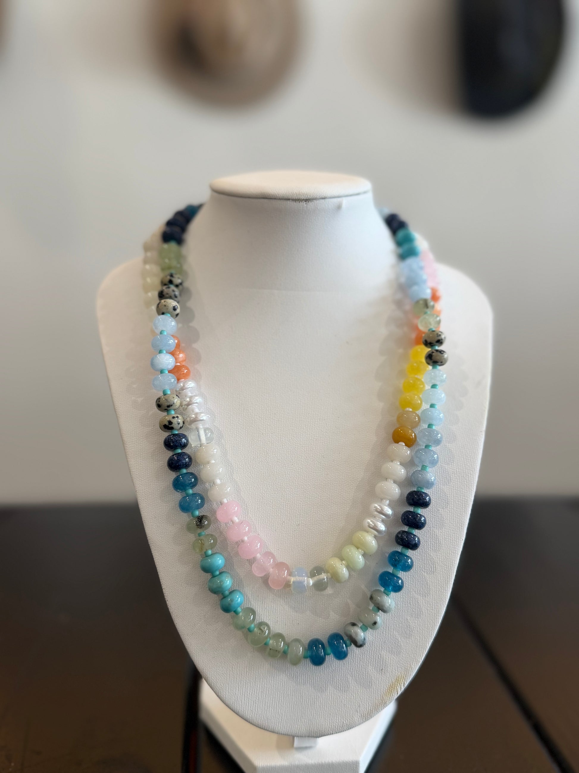 Natural Agate Lux Necklace