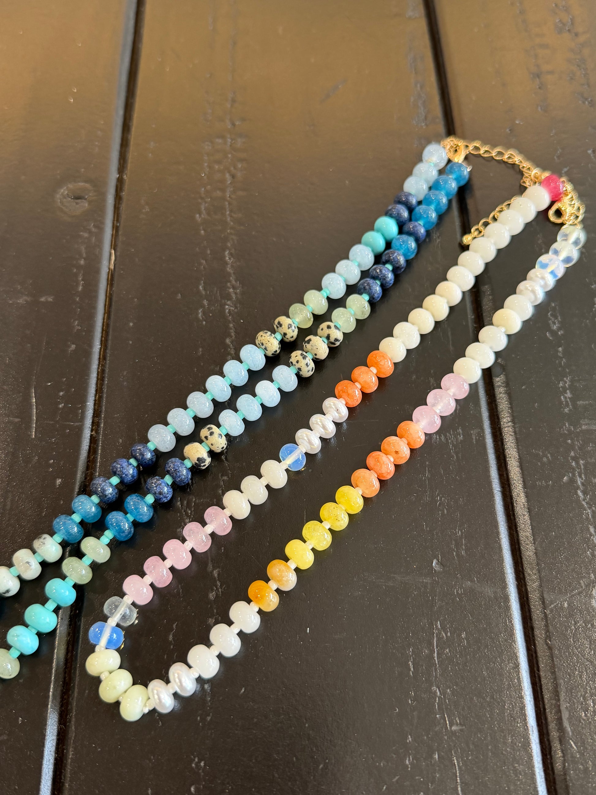 Natural Agate Lux Necklace