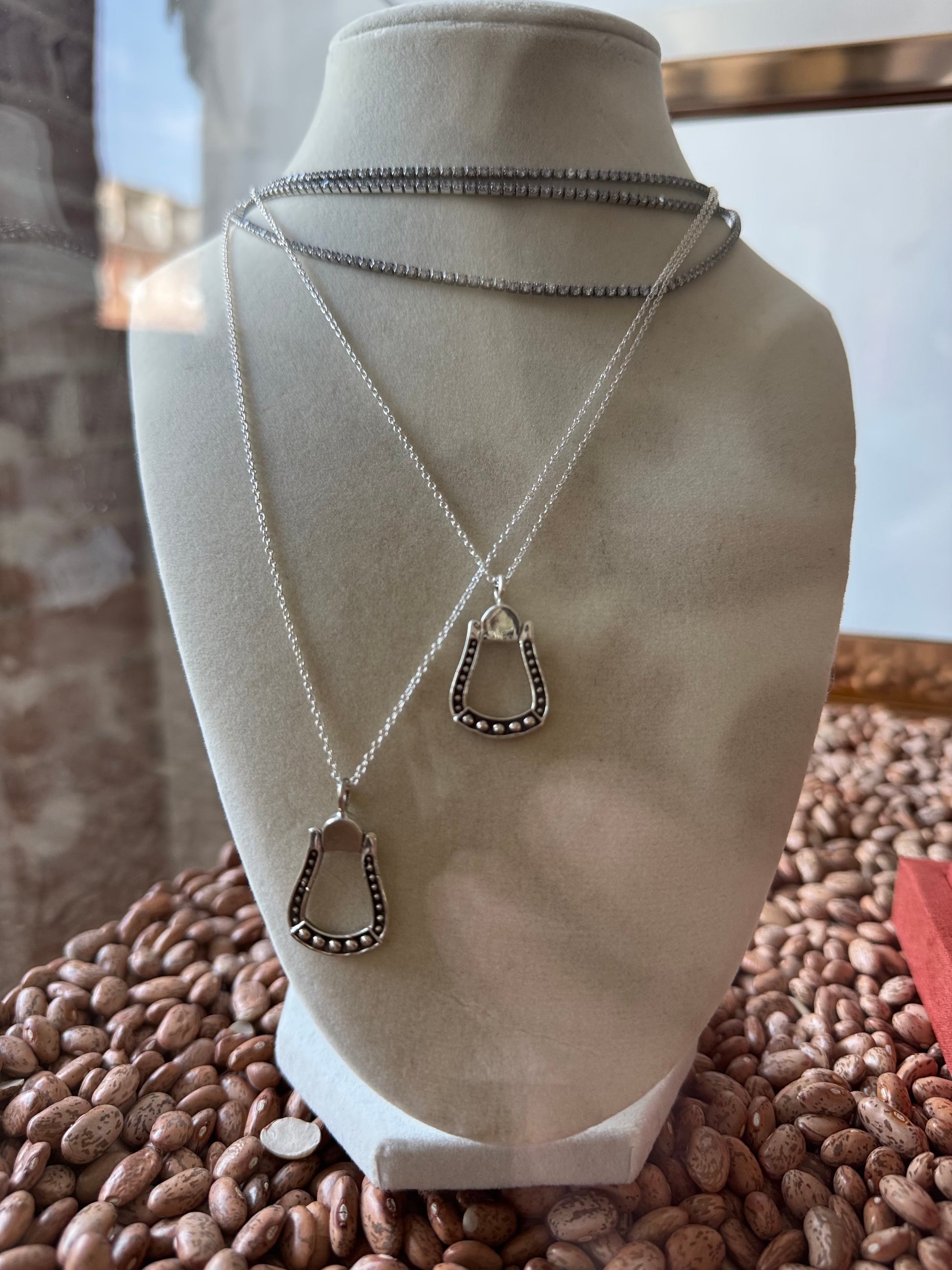 SS Stirrup Necklace