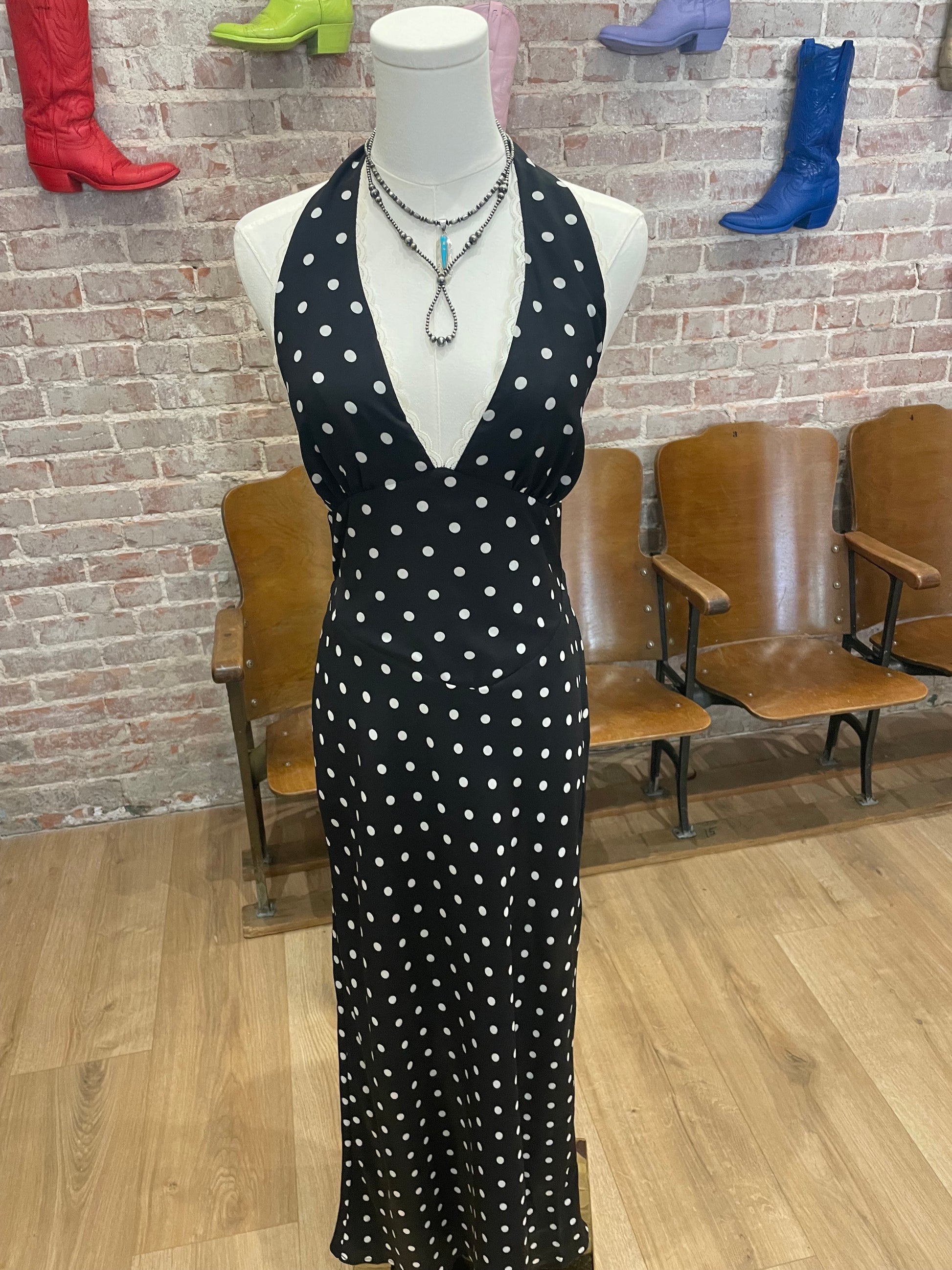 Pretty In Polka Dots Dress