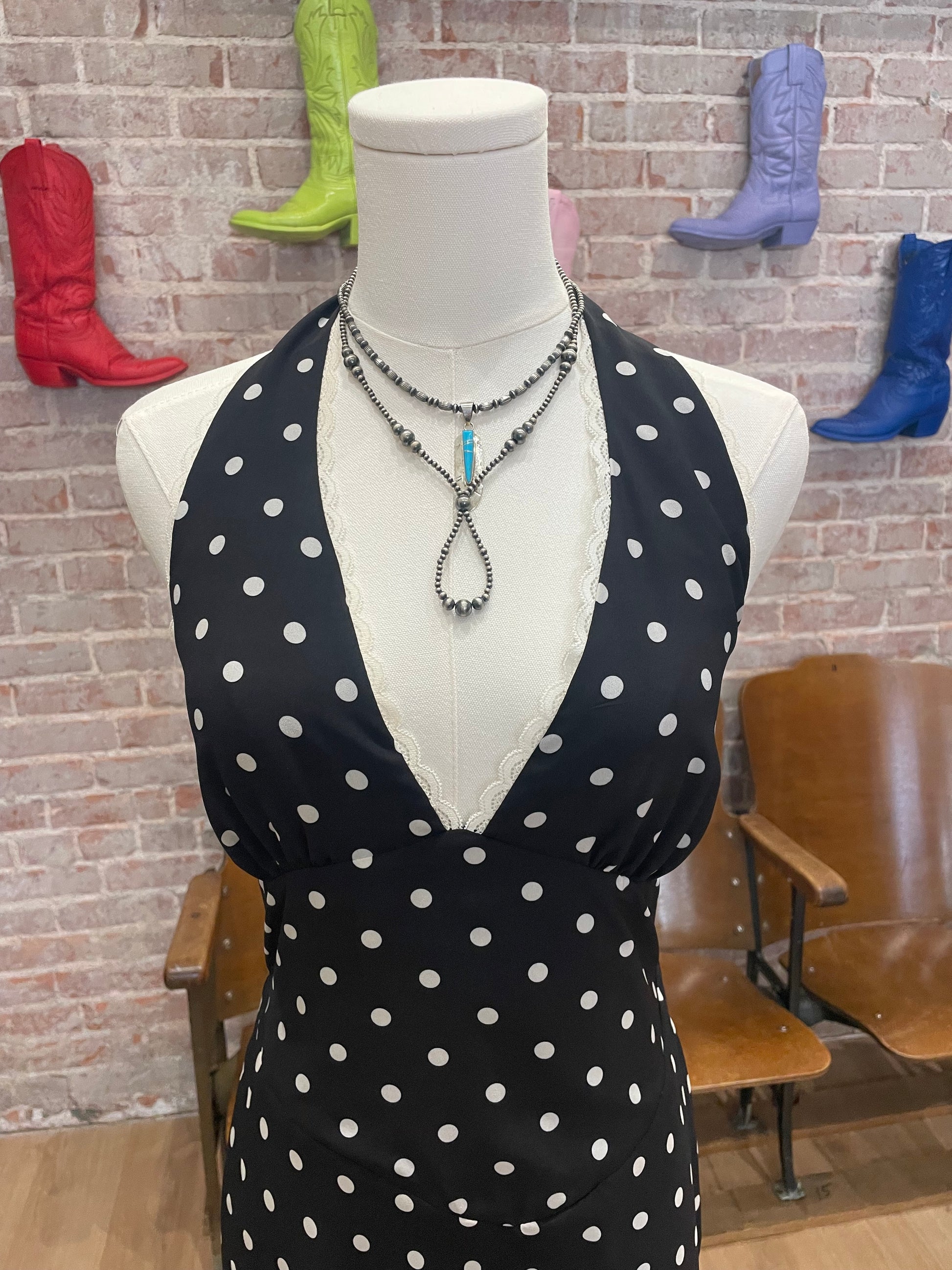 Pretty In Polka Dots Dress