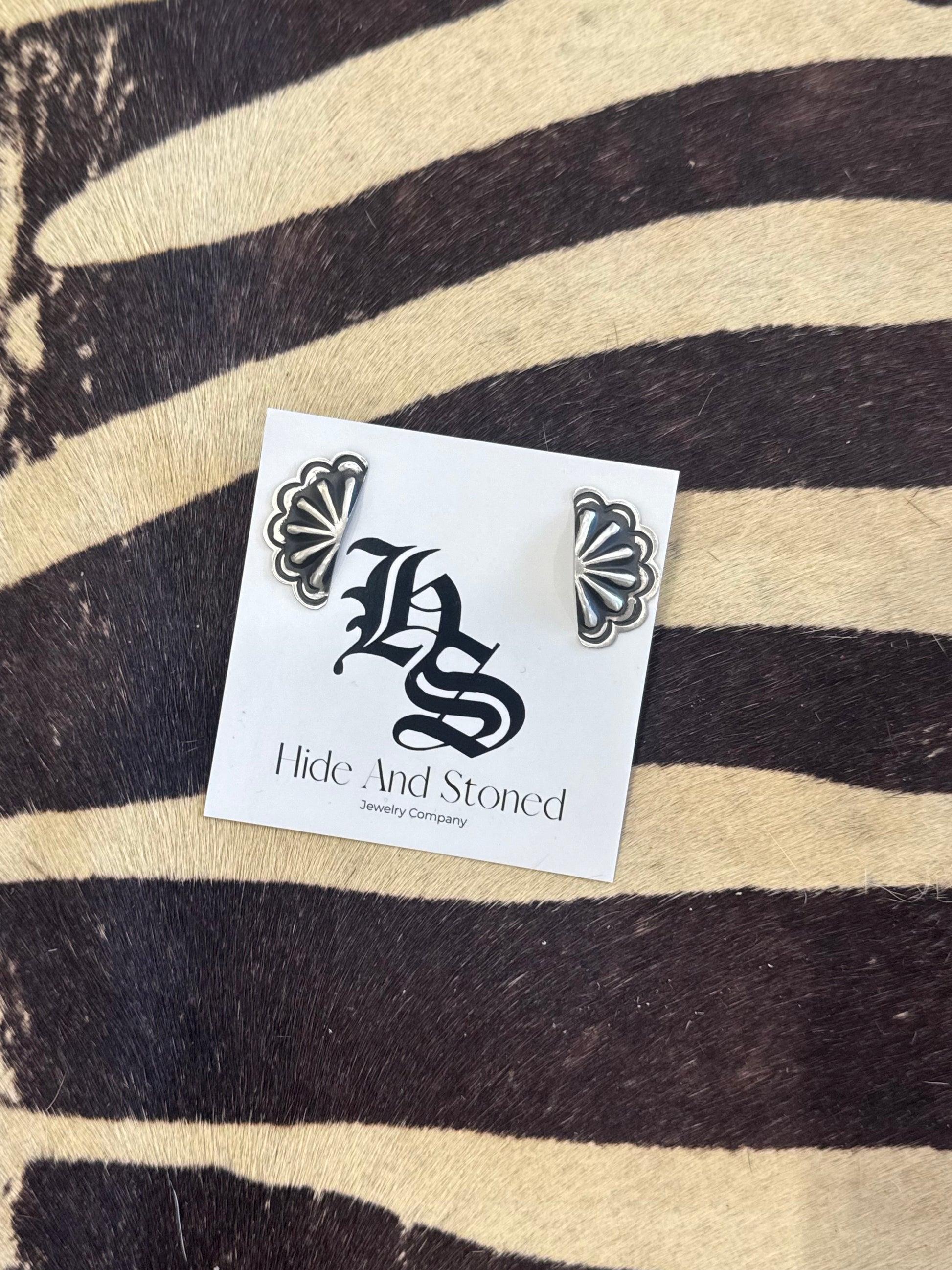 SS Half Concho Studs