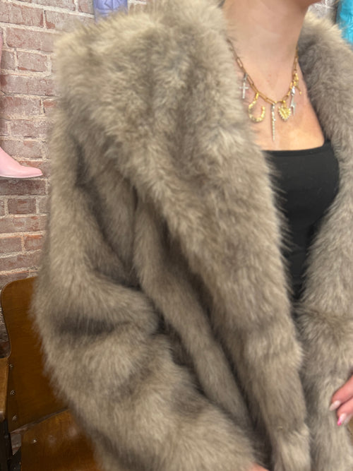 Alpine Dream Faux Fur Coat