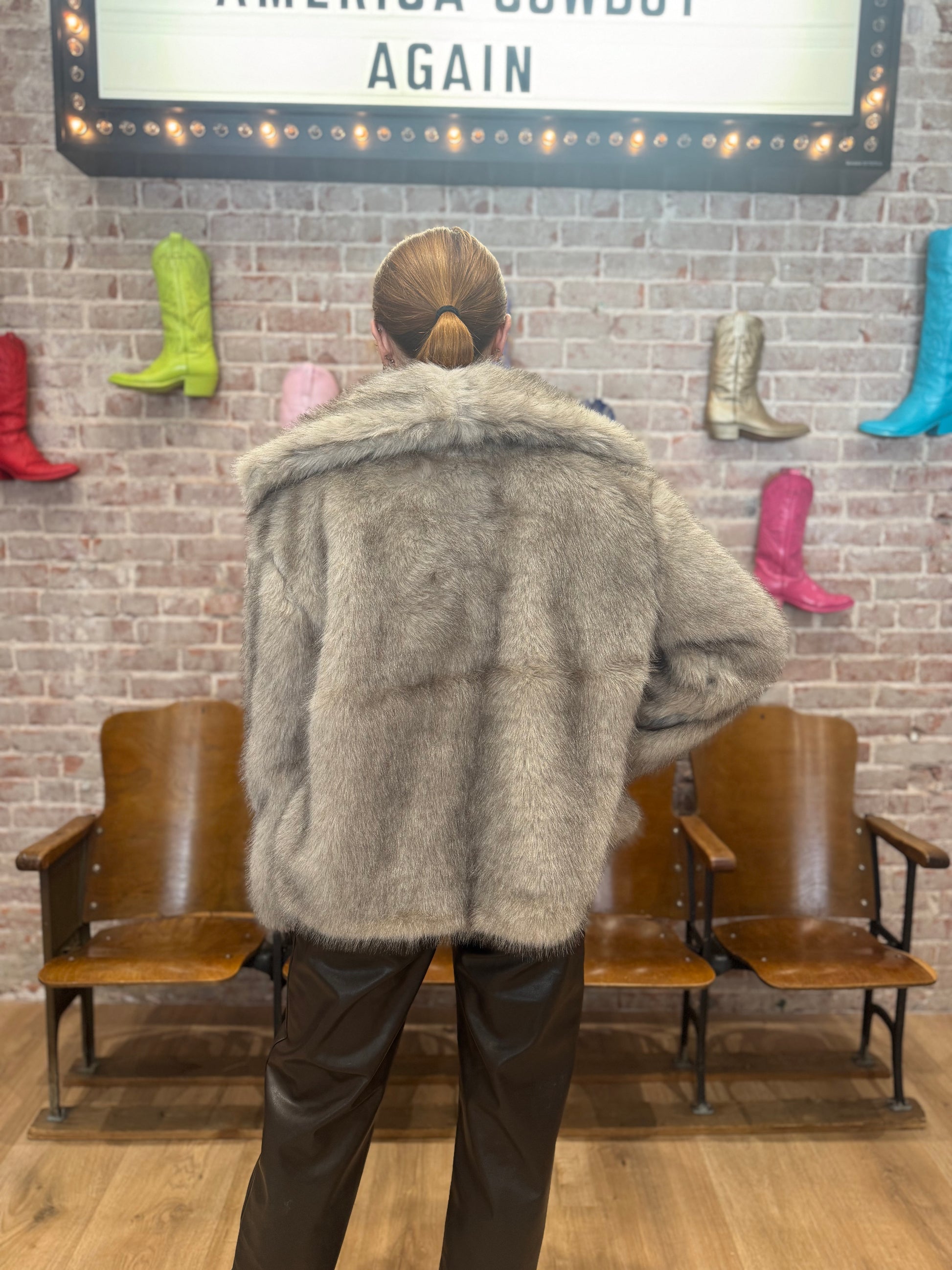 Alpine Dream Faux Fur Coat