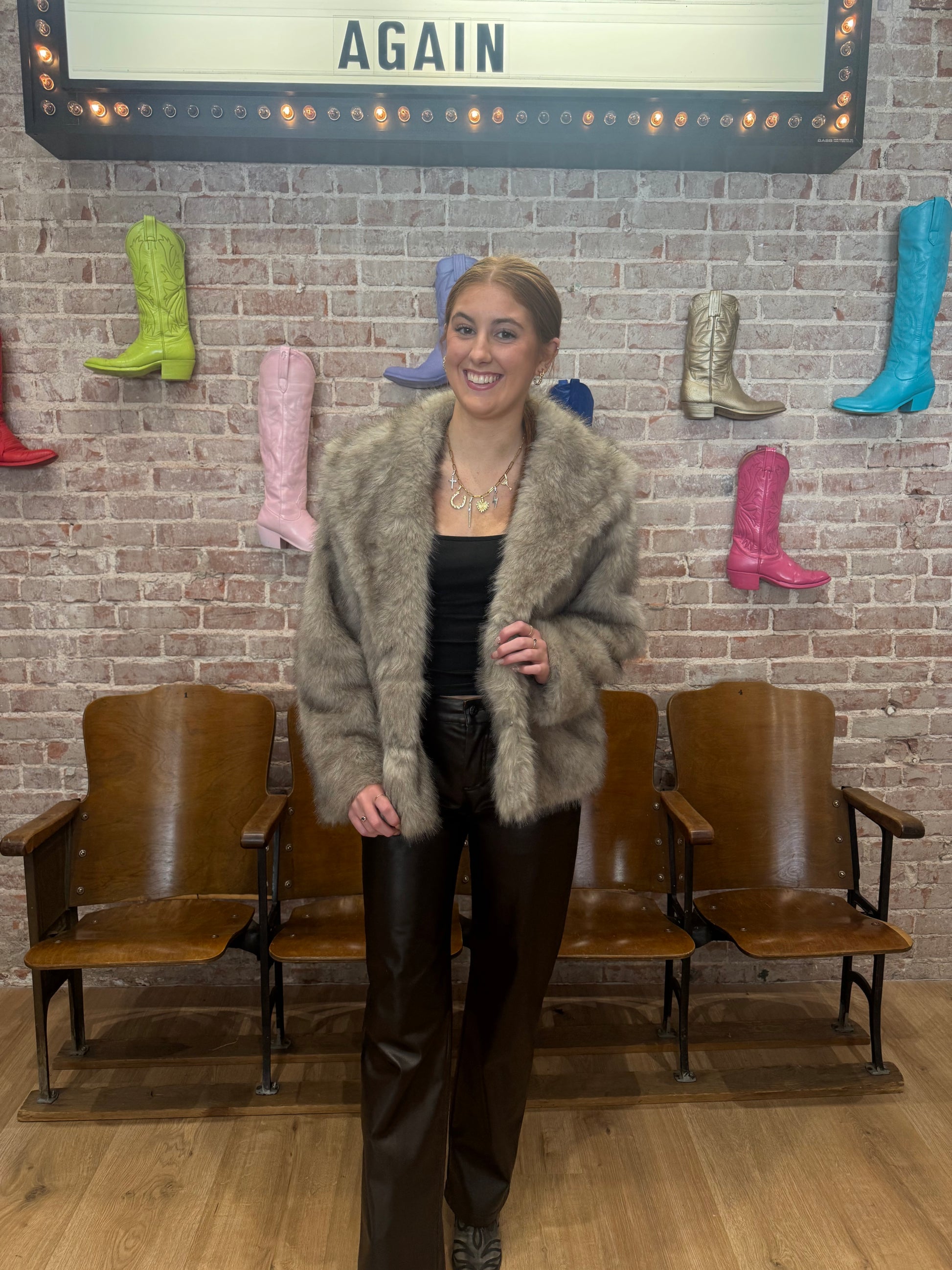 Alpine Dream Faux Fur Coat