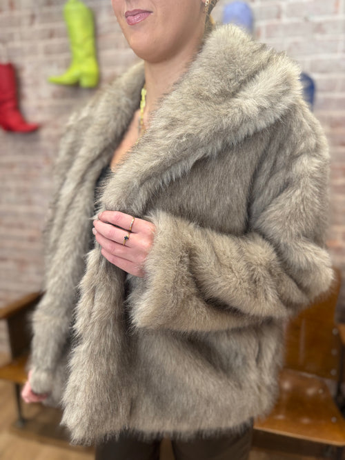 Alpine Dream Faux Fur Coat
