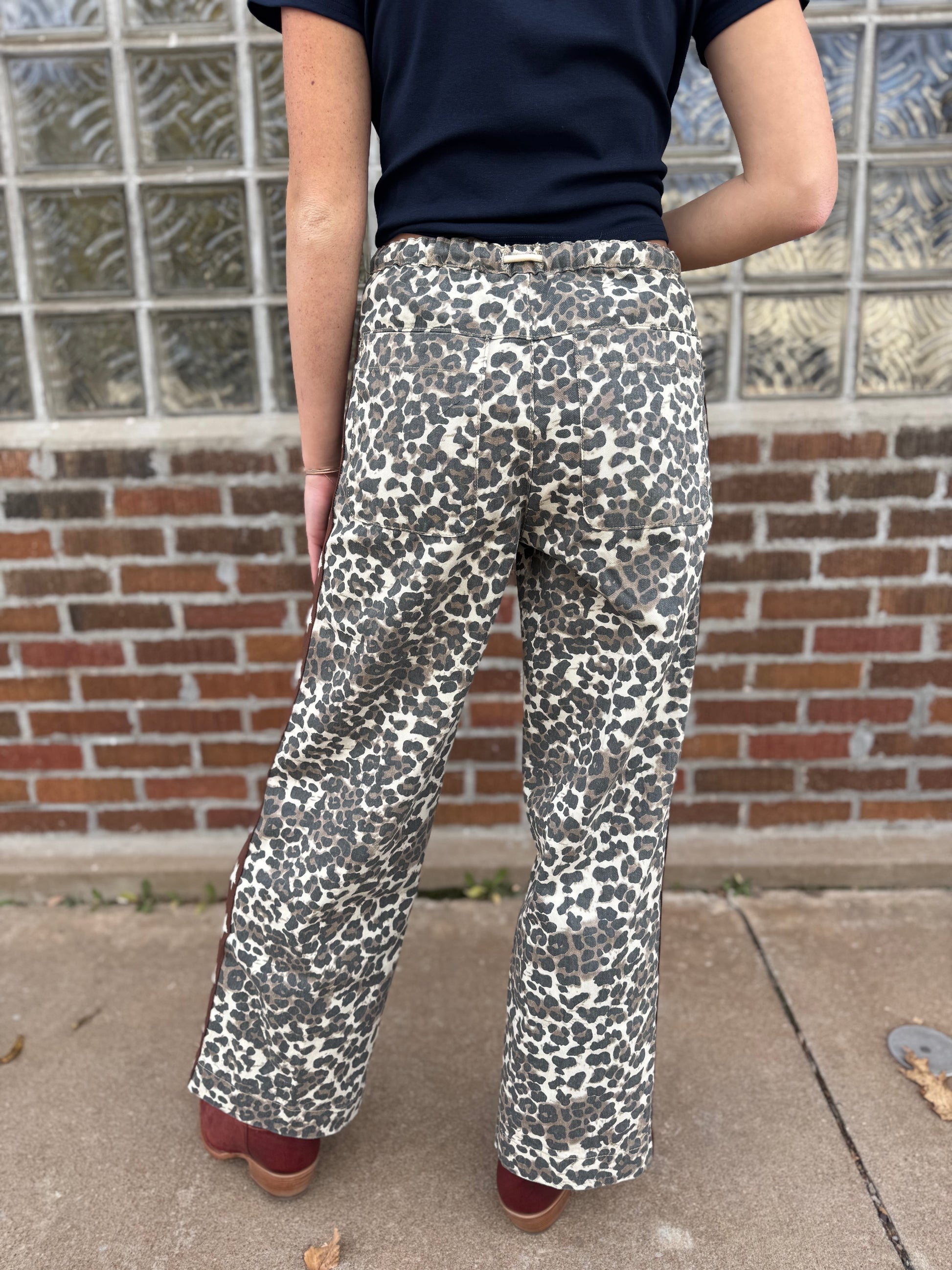 Lucky Leopard Relaxed Jean