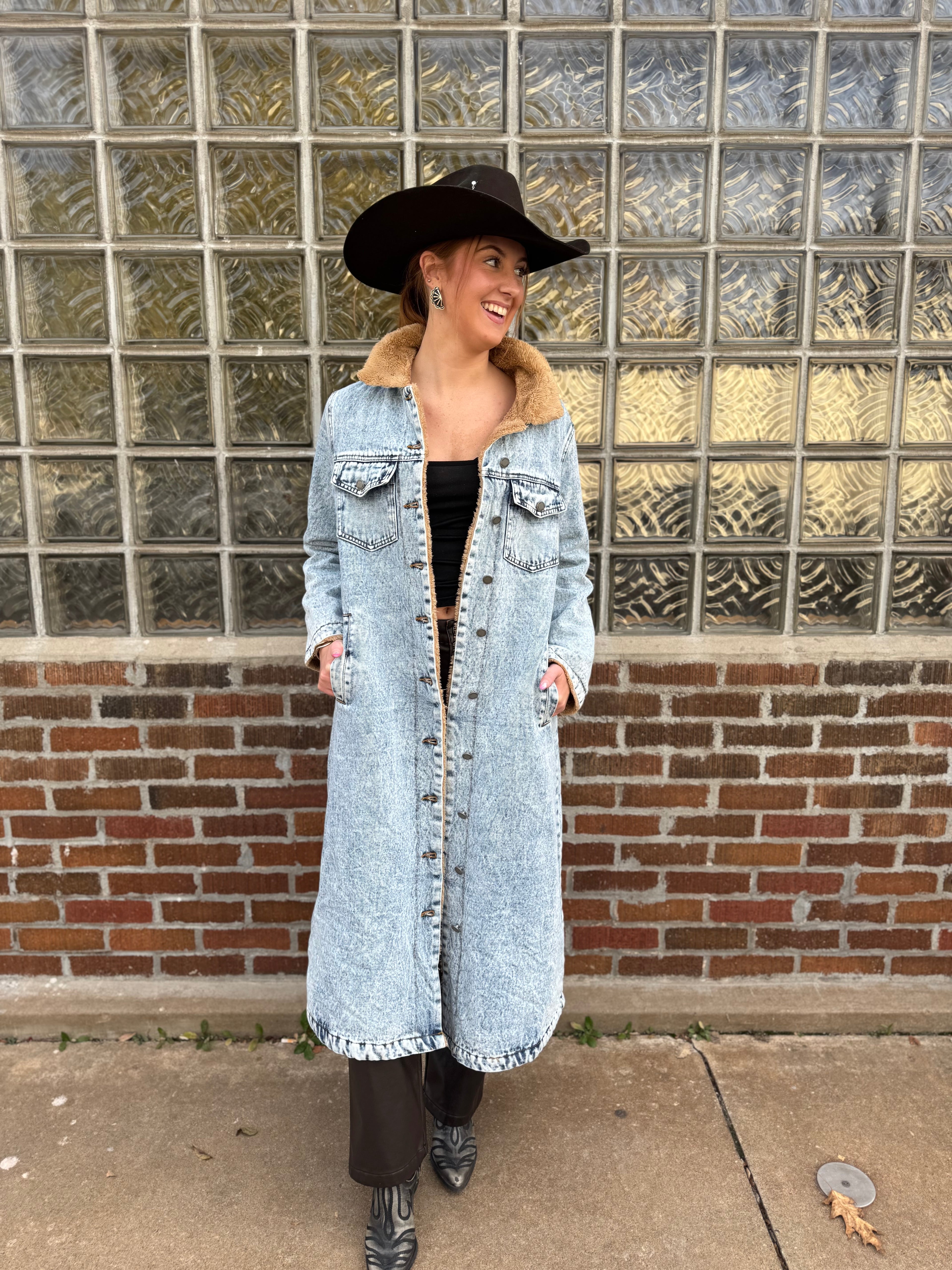Aspen Denim Duster