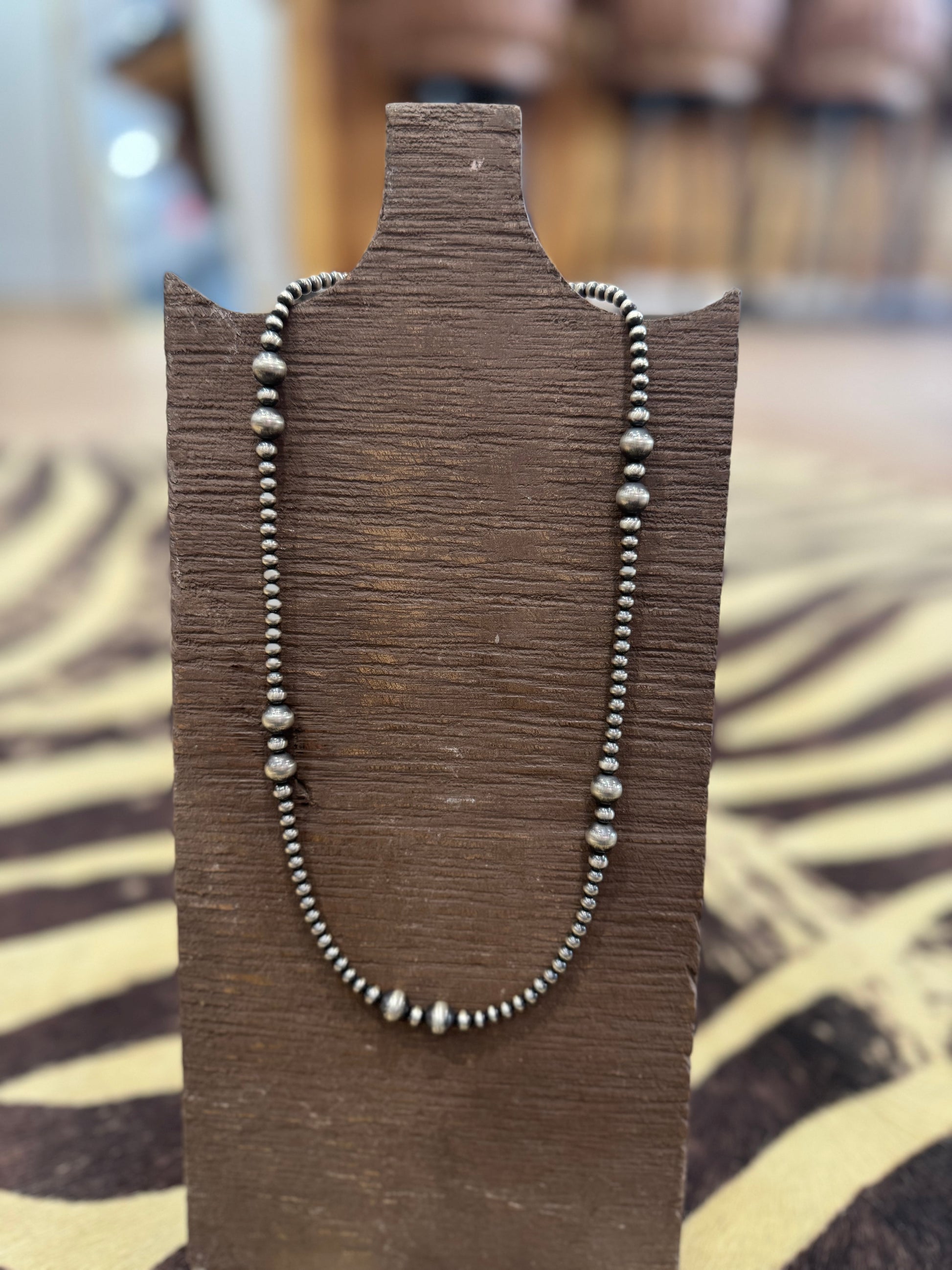 Navajo Pearls 18" 4-8MM