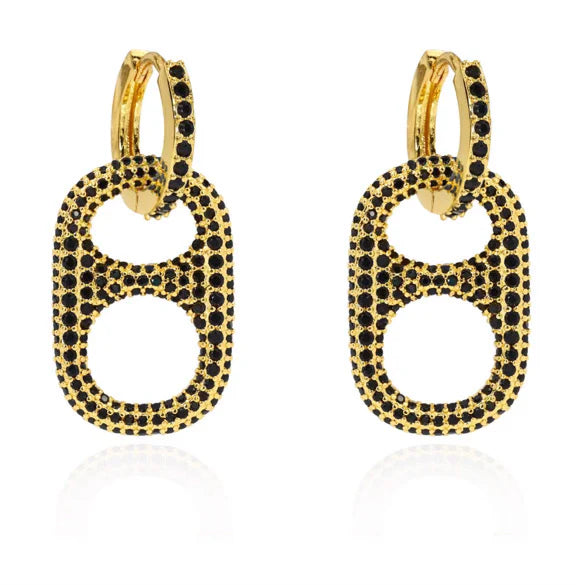 Blackbetty Gold Huggie Earring