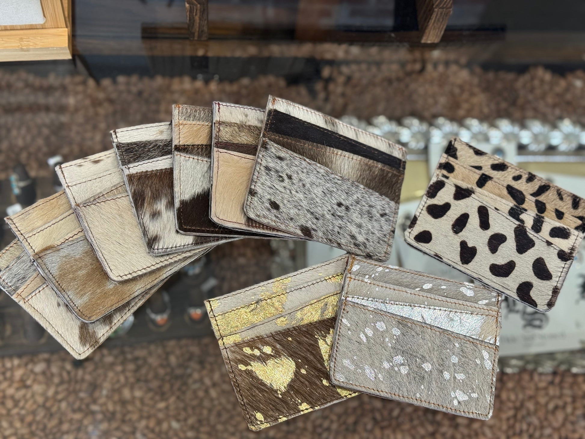 Cowhide Card Holder
