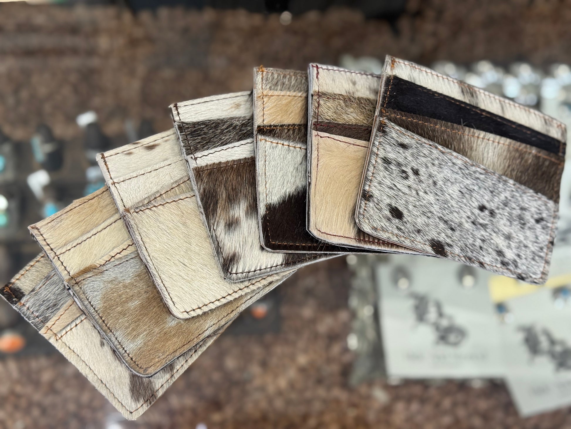 Cowhide Card Holder