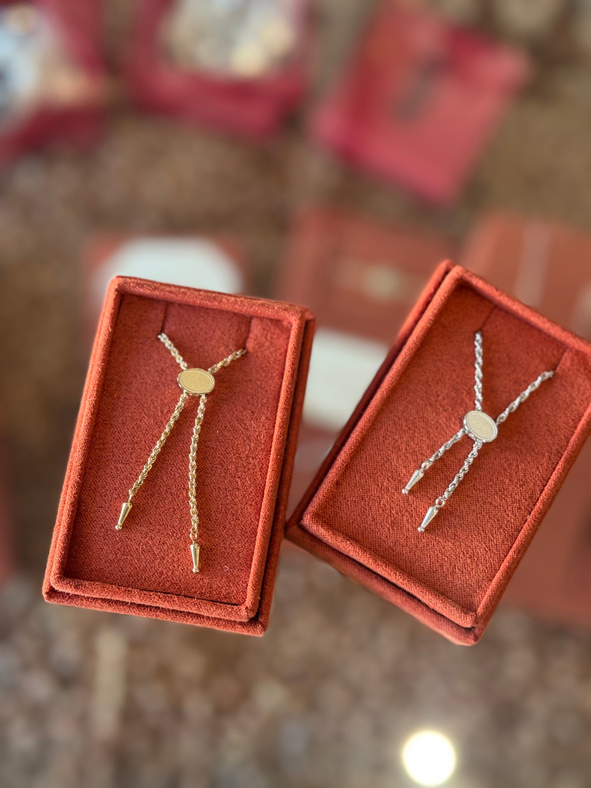 Annley Bolo Tie Necklace