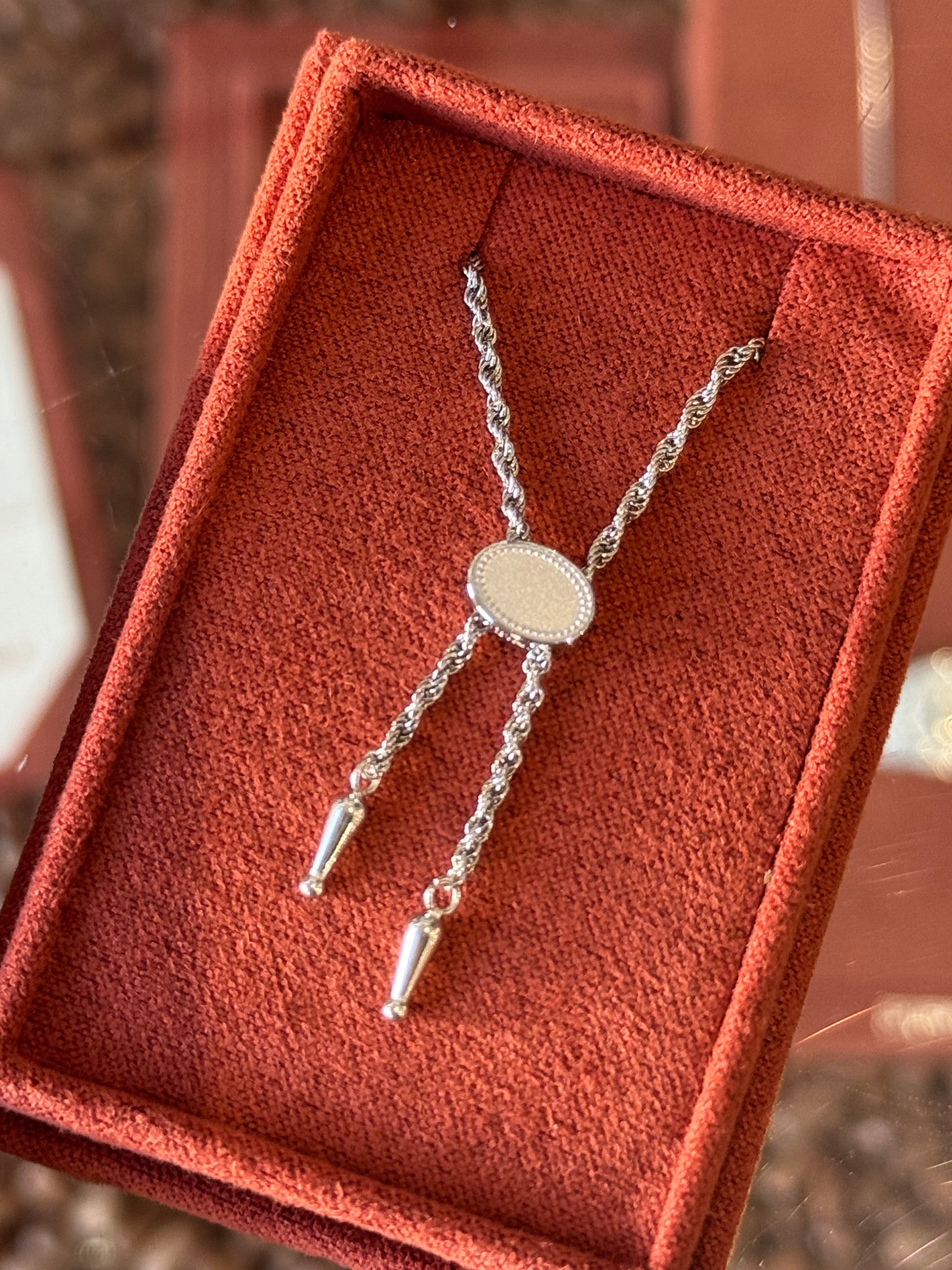 Annley Bolo Tie Necklace