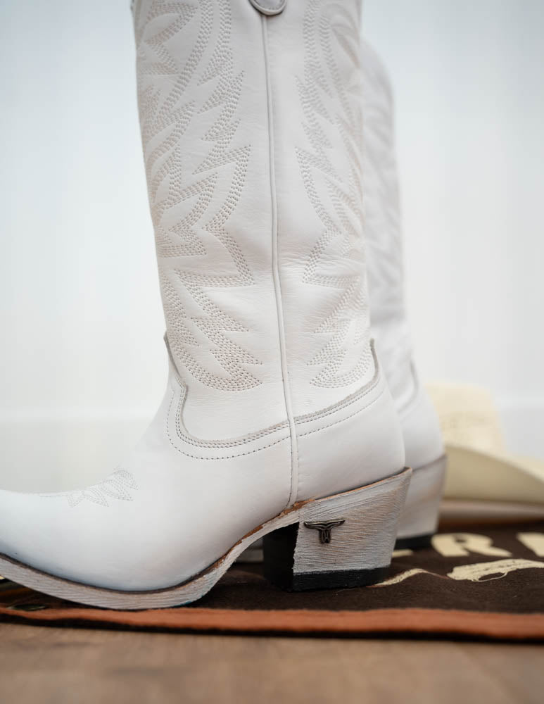 Smokeshow Boot - Matte White