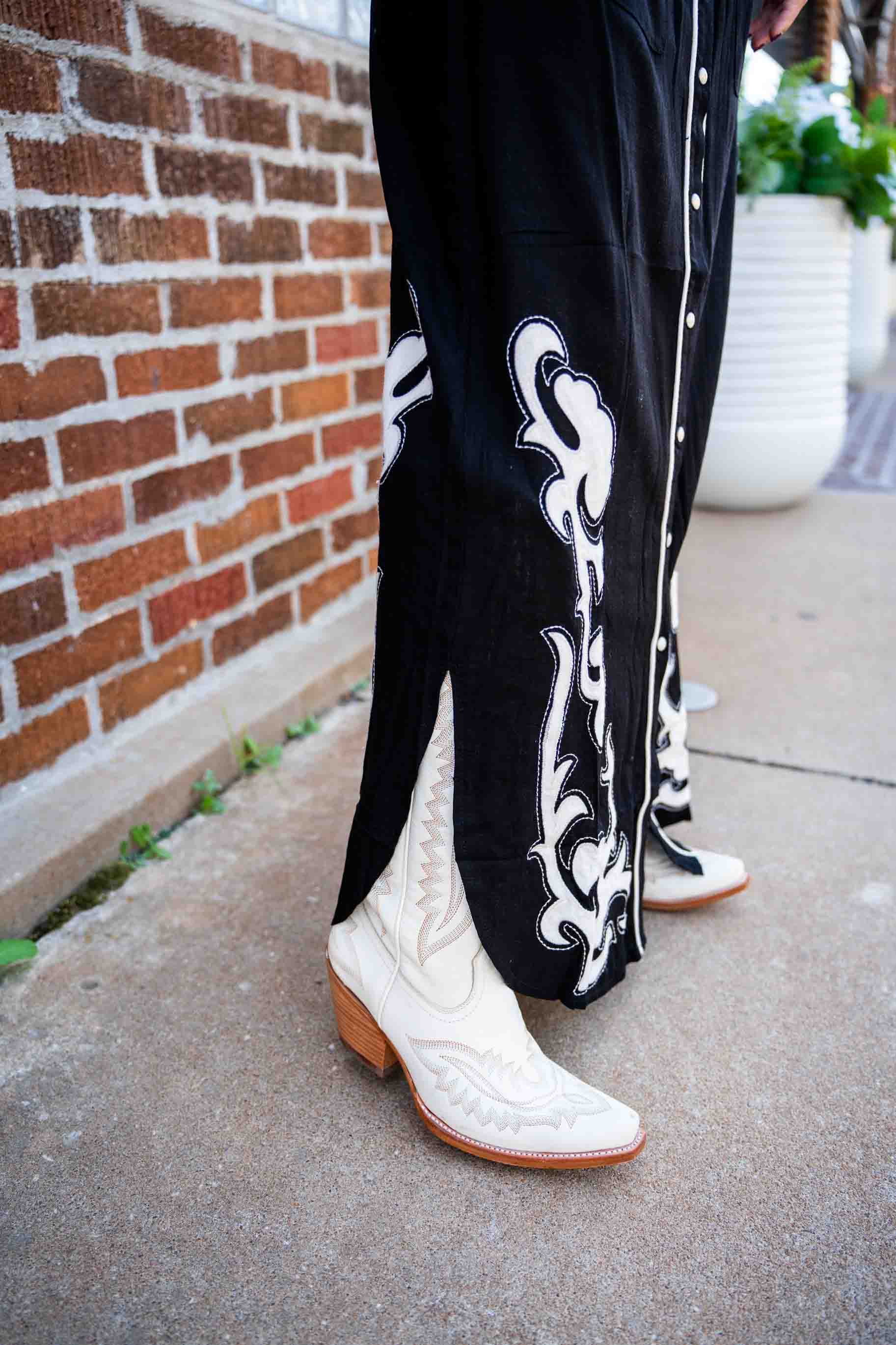 Pricilla Pearl Snap Skirt