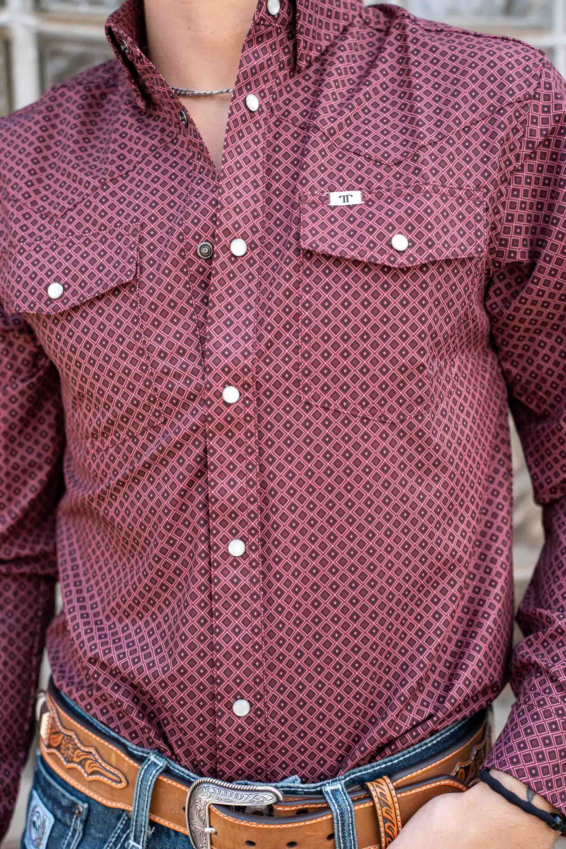The Nicholas - Long Sleeve Snap Shirt