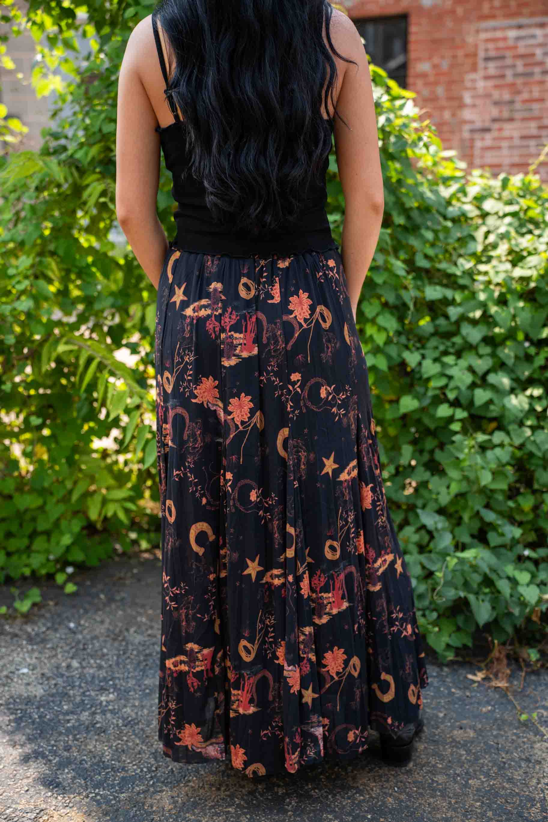 Witchin Western Maxi Skirt