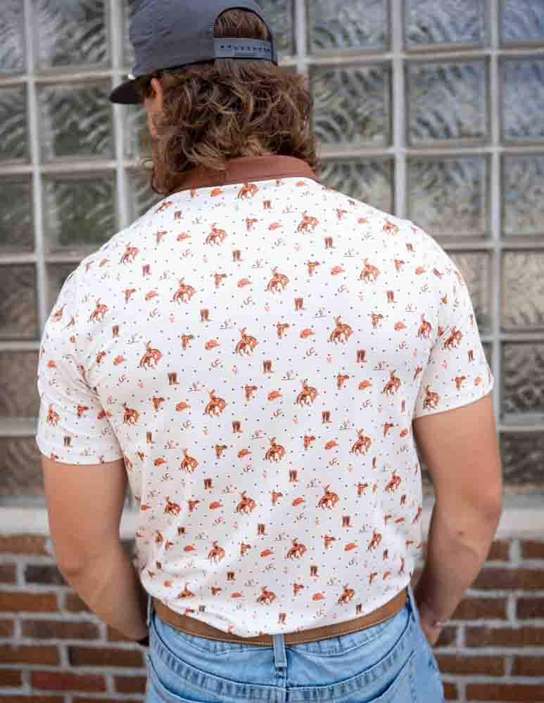 Bronc Rider Performance Polo