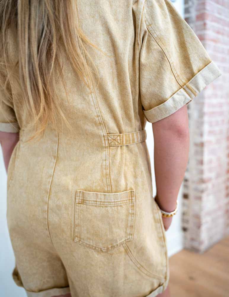 Nicks Denim Romper