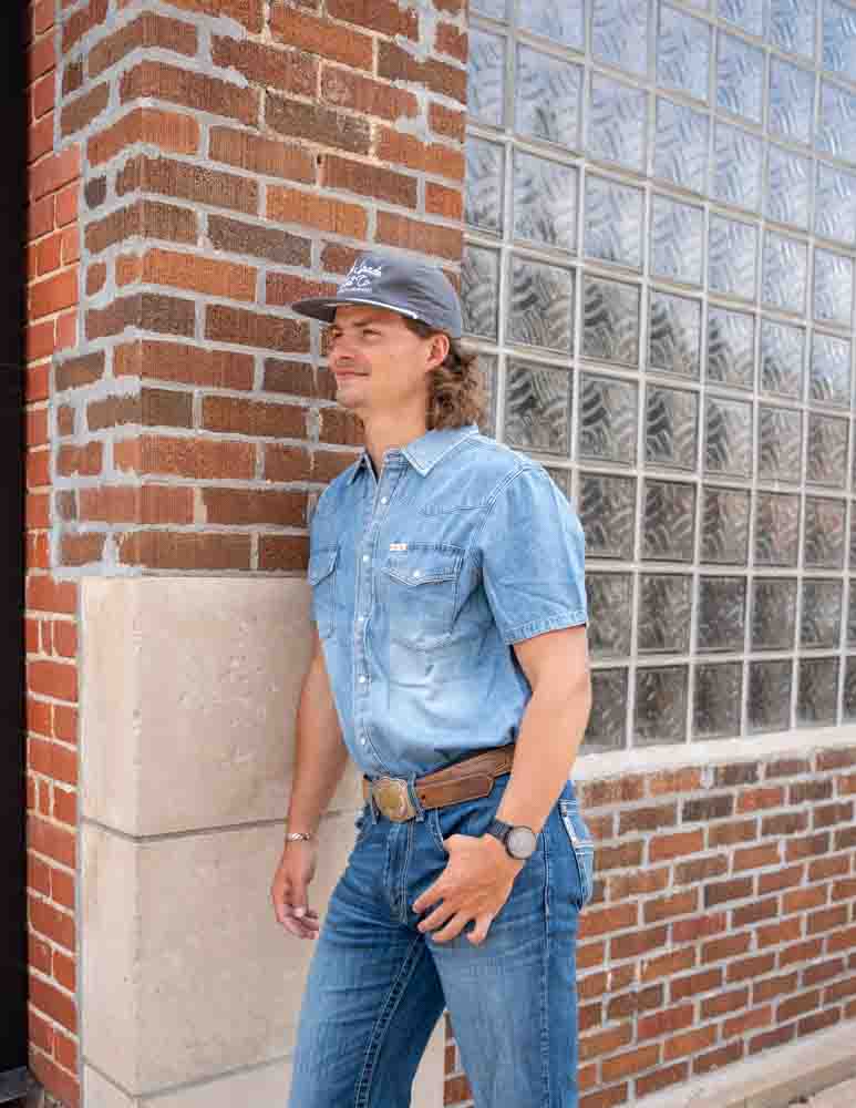 Wyatt Pearl Snap Short Sleeve