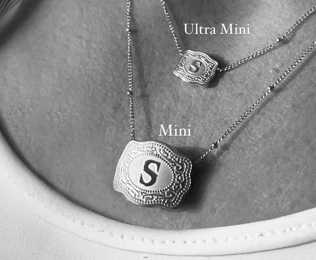 Mini Belt Buckle Necklace