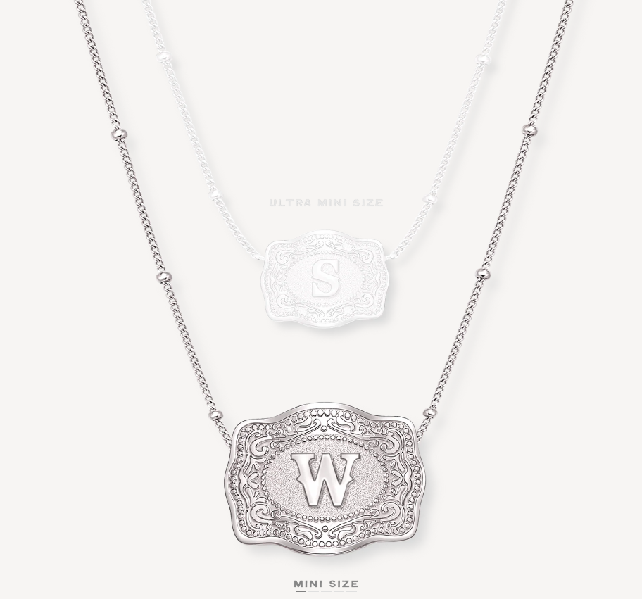 Mini Belt Buckle Necklace