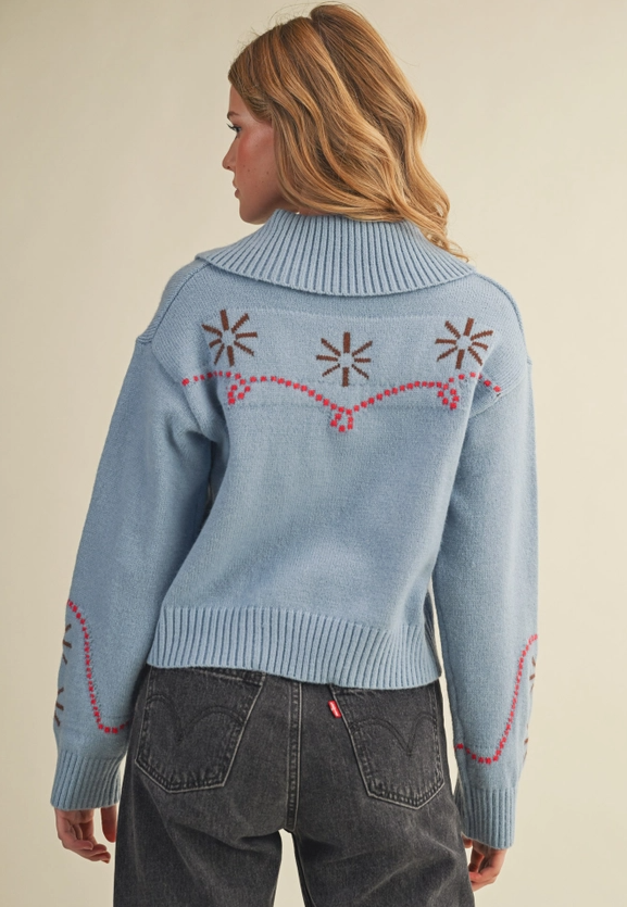 Cloud Blue Sweater
