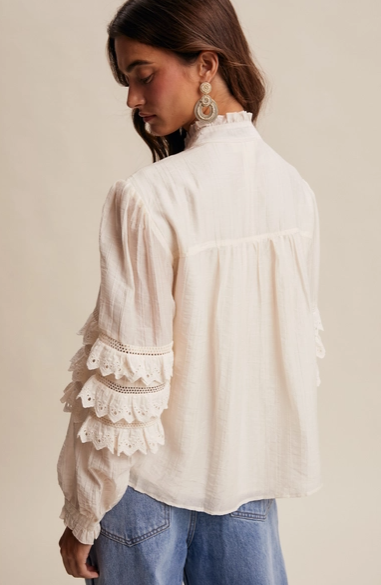 Wildflower Ruffle Blouse