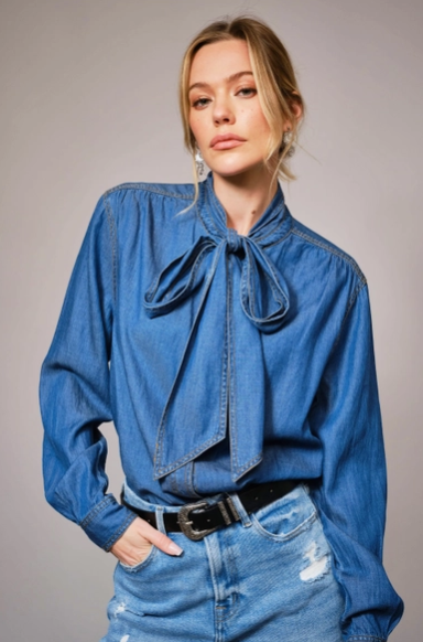 Bluebell Denim Blouse