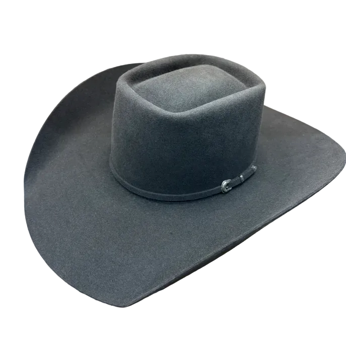 Rodeo King 7x 4 1/4" Brim Charcoal
