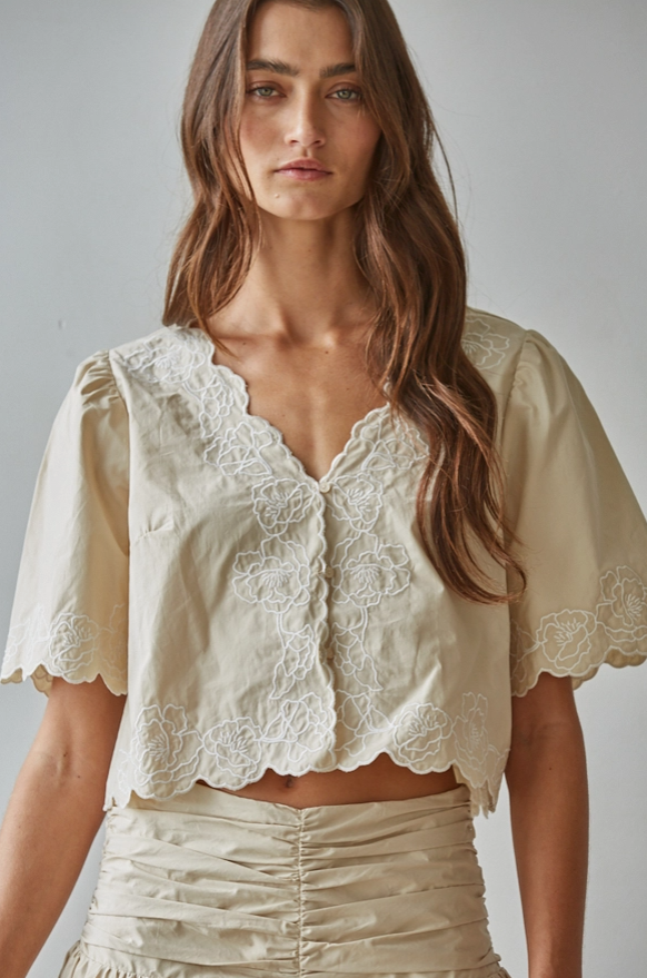 Whisper Floral Top