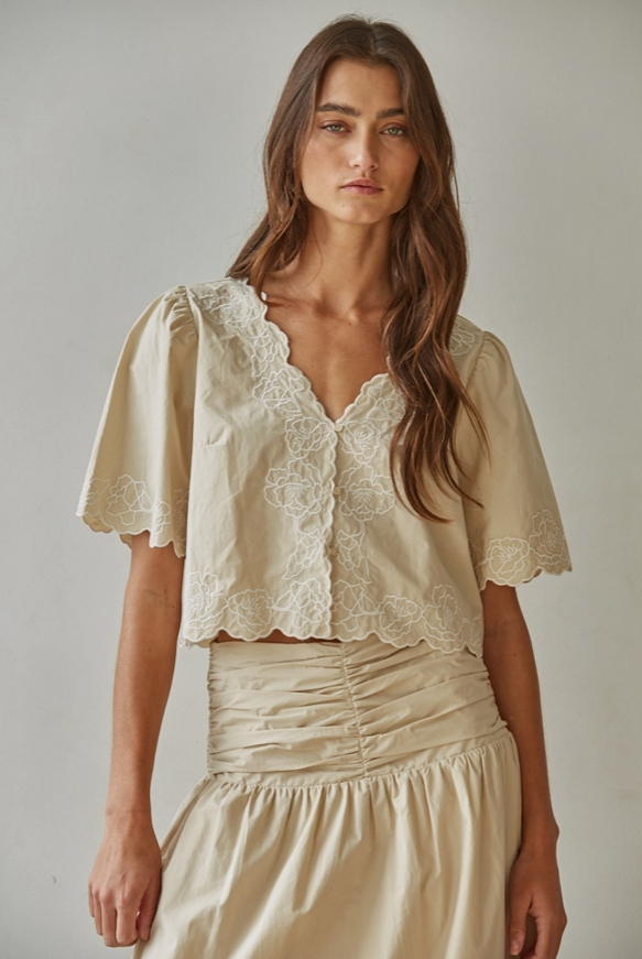 Whisper Floral Top