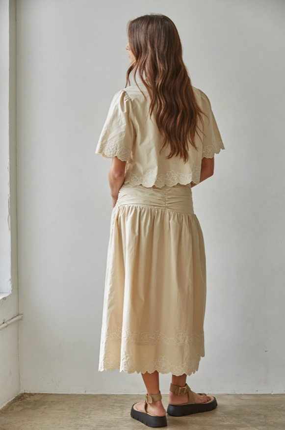 Whisper Floral Skirt