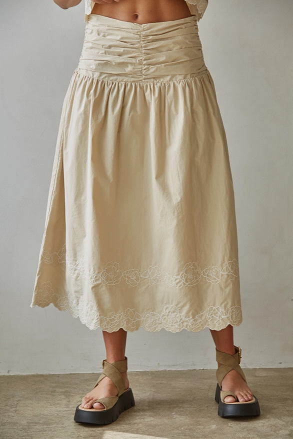 Whisper Floral Skirt